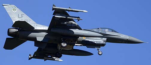 General Dynamics F-16C Block 42J Fighting Falcon 88-0487, March 10, 2014